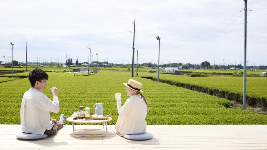 新プラン登場！新茶シーズンは「狭山茶」を五感で味わう絶景「茶畑テラス」へ！