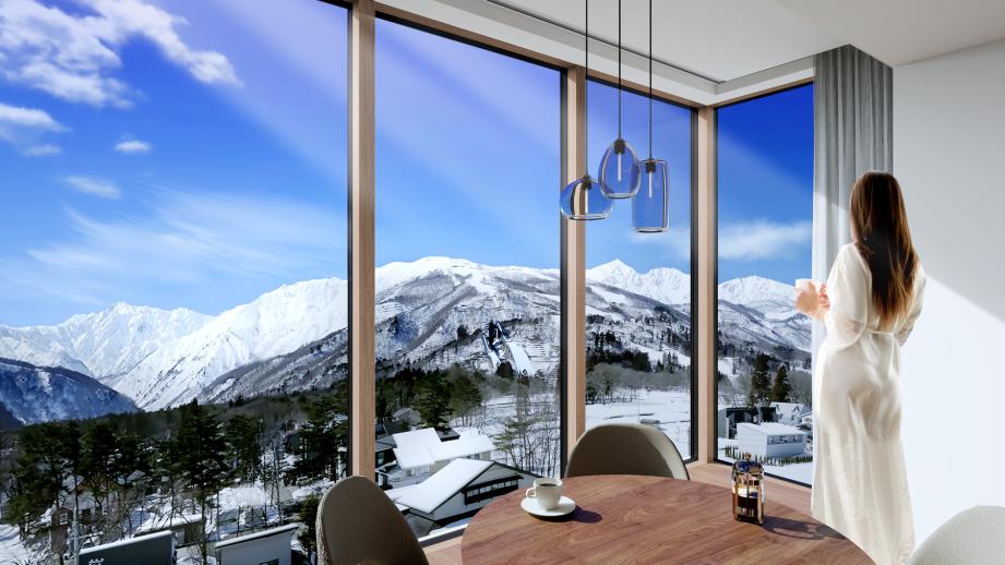 12月開業予定「ホテル ラ ヴィーニュ 白馬 by 温故知新」予約受付開始