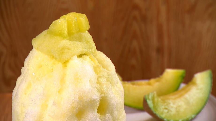 【静岡県浜松市・メロンショップマエシマ】半玉どかん! 高級メロン専門店の“攻めてる”かき氷 