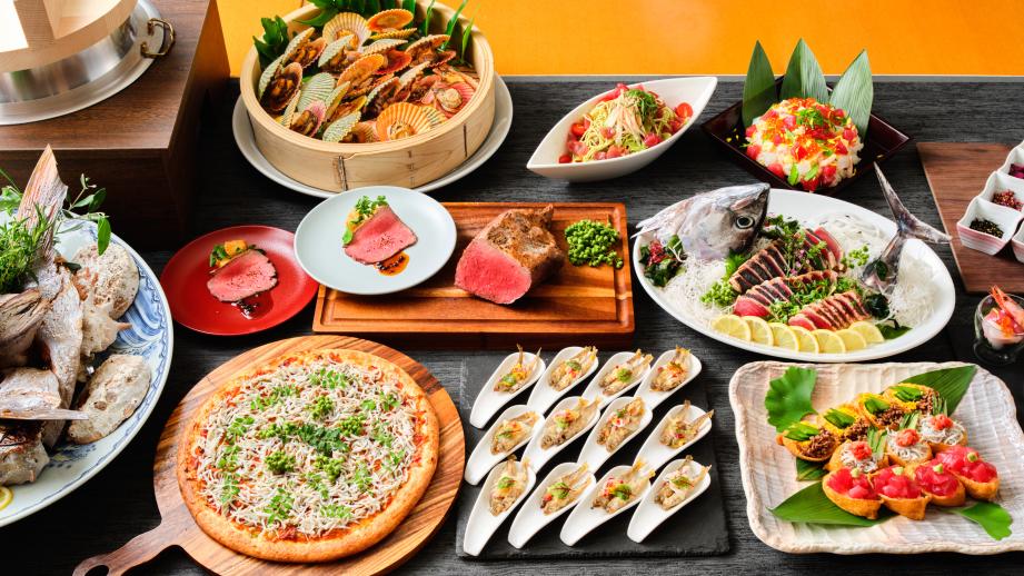 和歌山の勝浦温泉「ホテル浦島」のバイキングメニューが大幅リニューアル