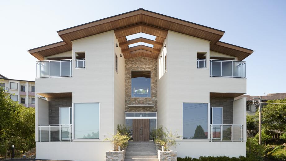 全室天然温泉付きホテル「ドギーズ ハナレ」外観