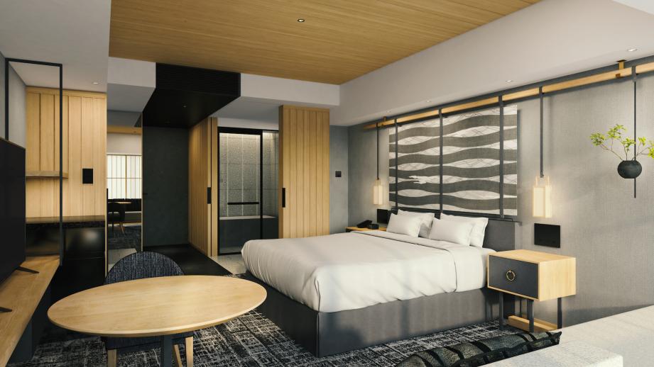 「ヒルトン京都」キングゲストルーム