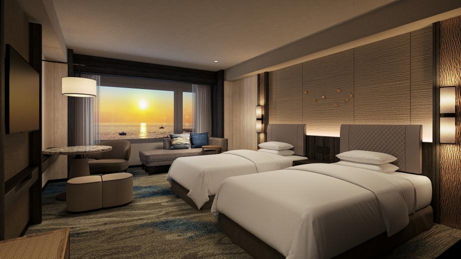 「グランドプリンスホテル大阪ベイ」客室（40平米）