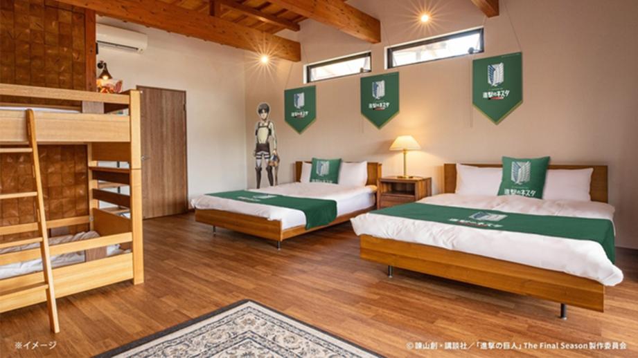 ネスタリゾート神戸 『進撃の巨人』コラボ客室