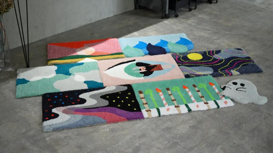 富山・高岡古城公園近く！オリジナルラグが作れるタフティング体験【NIJIWOTUKURU】