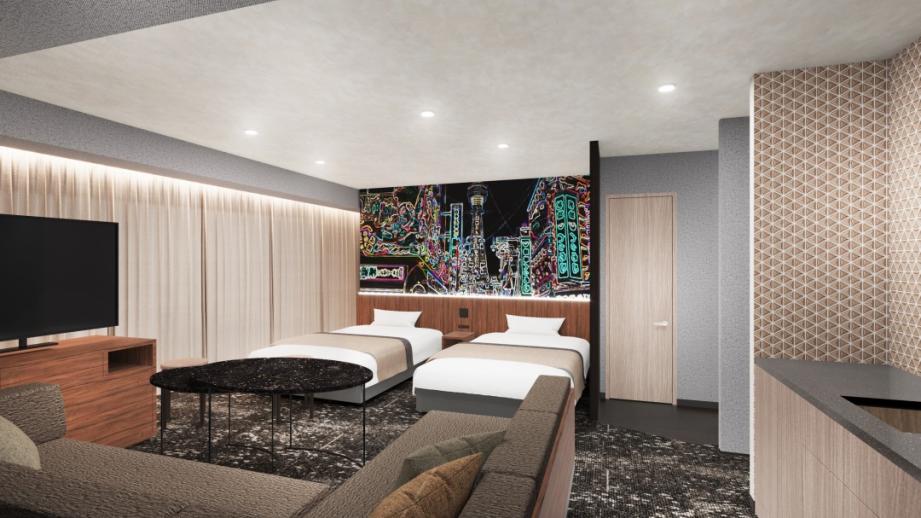 観光地にもアクセス抜群！「MONday Apart Premium 大阪難波WEST」オープン