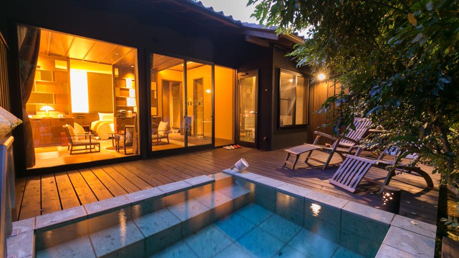 全室露天風呂付き！伊豆の和モダン宿「月ヶ瀬温泉 雲風々（うふふ）」に新客室が登場