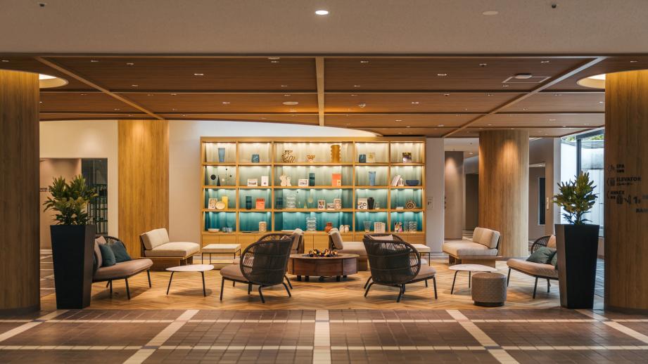 「シャトレーゼ ガトーキングダム せとうち」ロビー