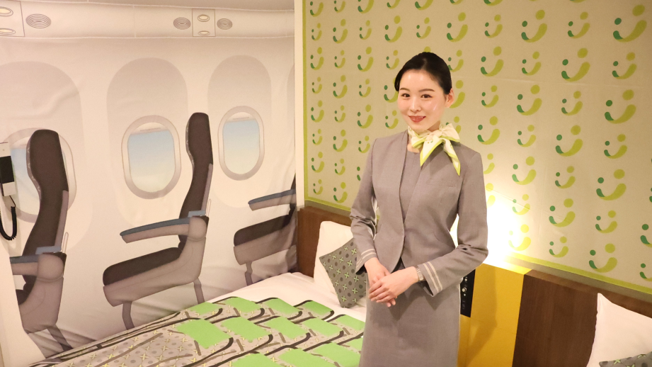 羽田・鹿児島の「変なホテル」に「ソラシドエア」とのコラボルーム誕生