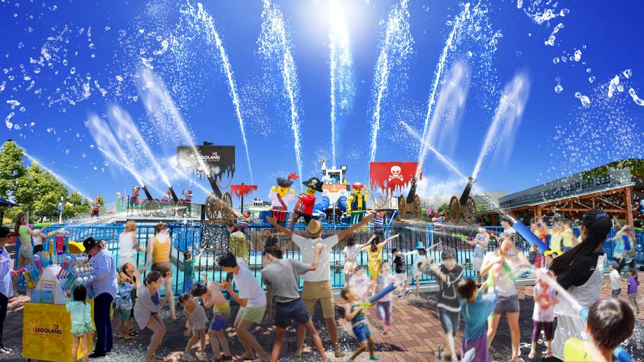 「レゴランド®でびしょぬれの夏」