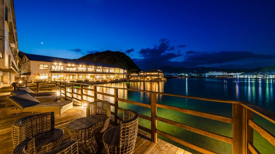 「TAOYA那智勝浦」デッキラウンジ