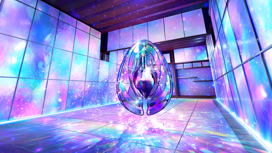 「シークレットミュージアム　Yanai Yamaguchi」プリズムルーム