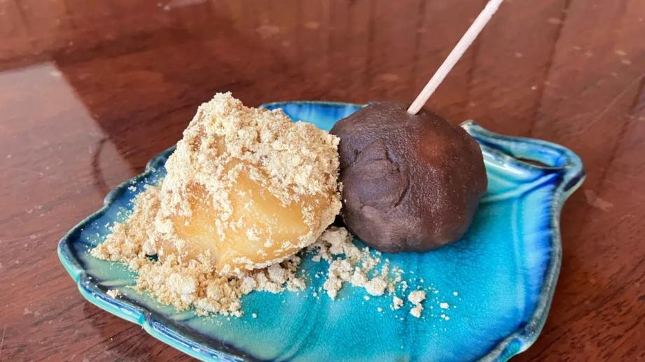 鬼退治伝説から生まれた名物「飛だんご」【七福亭】岩瀬伝統の味を受け継ぐ江戸末期創業の老舗店