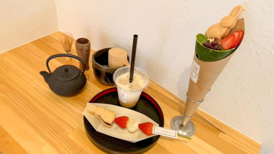 出雲弁から生まれた癒しの和スイーツ専門店。出雲大社散策の休憩にピッタリ、可愛いおやつが勢ぞろい！