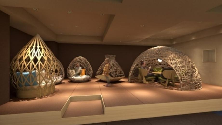 「花べっぷ」ラウンジ・休憩スペース