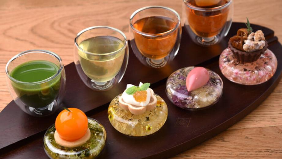 宇治茶とスイーツの新たなペアリングを楽しんで♪ 京都「茶寮 FUKUCHA 四条店」