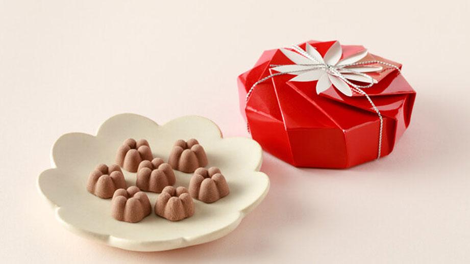 伝統の和菓子を現代風にアレンジ♪カカオ味の落雁「La・KuGaN」／石川県