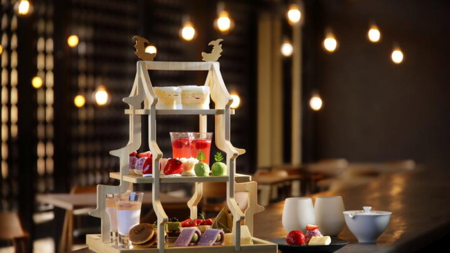 名古屋城モチーフのアフタヌーンティーも♪お城の向かい、能楽堂にフードホール「蓬左（hōsa）」がオープン