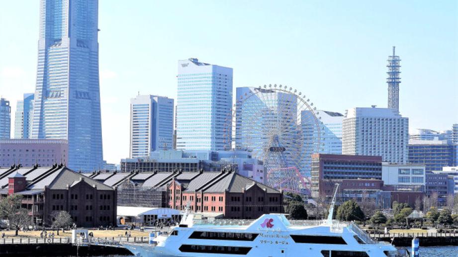 潮風に吹かれてクルーズ船「マリーンルージュ」でめぐるベイサイド♪横浜湾ティークルーズ