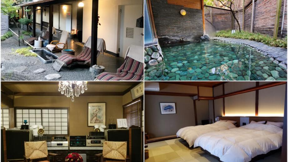 松本民芸家具とアンティークに囲まれて過ごす、美ヶ原温泉のレトロな宿「旅館すぎもと」