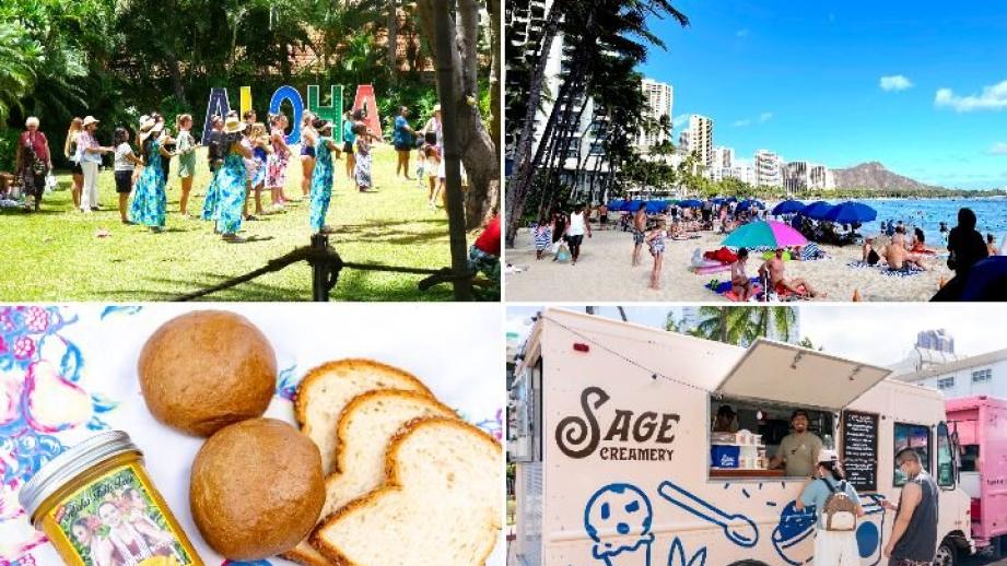 きれいな海に地産地消グルメ…久しぶりのハワイ･ホノルルを満喫 しましょう♪