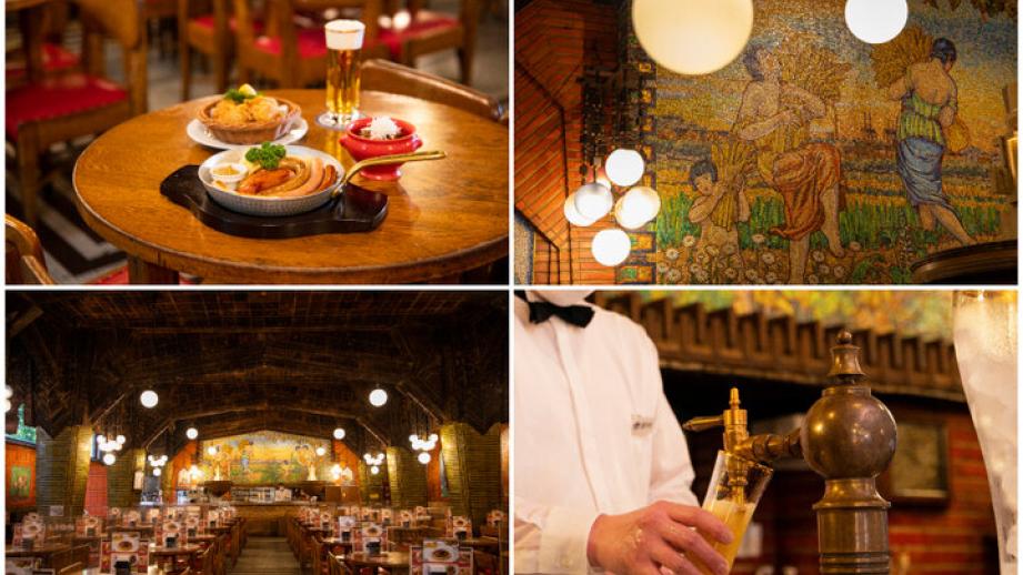 現存する日本最古のビヤホールを訪ねて銀座へ。ノスタルジックな雰囲気の中で極上の一杯を