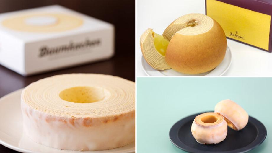 神戸・元町にある洋菓子の老舗「ユーハイム 本店」で見つけた多彩なバウムクーヘン