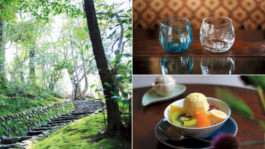 世界遺産を結ぶ山麓のさんぽ道から、納涼床が楽しめる先斗町通まで～