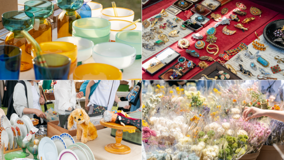 「東京蚤の市」開幕。自分だけの掘出しものを探しに、古き良きものの祭典へ