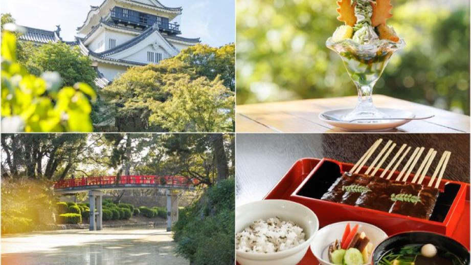 徳川家康生誕の地、愛知・岡崎公園へ。パフェや八丁味噌の田楽などおめあてにしたいグルメの魅力も