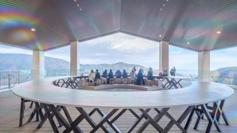 雲の上の足湯でのんびり、箱根・早雲山駅にある「cu―mo箱根」へ