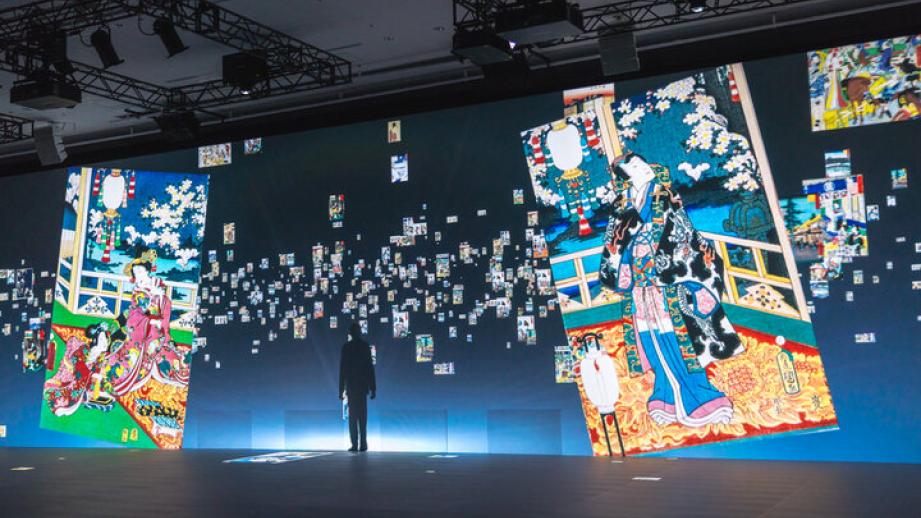 今年のテーマは“浮世絵”。新宿で名画の世界に入り込むアート体験を「Immersive Museum TOKYO」