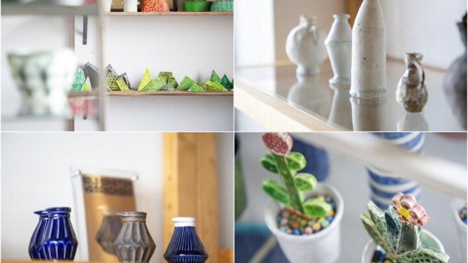 やきものの街、岐阜・多治見の「新町ビル」で器やアート作品との心が動く出会いを