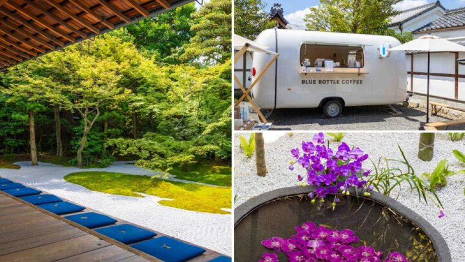 アートも楽しめる京都祇園の禅寺「西来院」で、ブルーボトルコーヒーを味わい喫茶去を体験♪