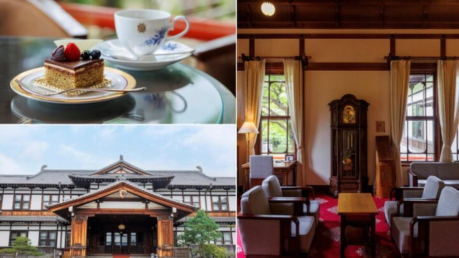 多くの著名人を魅了してきた憧れの「奈良ホテル」で、優雅なティータイムや奈良名物の茶がゆを