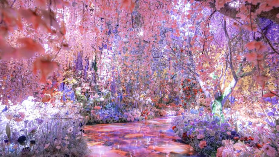 京都で開催。圧倒的なスケール感で魅了する没入型絵巻体験 「蜷川実花展 with EiM：彼岸の光、此岸の影」