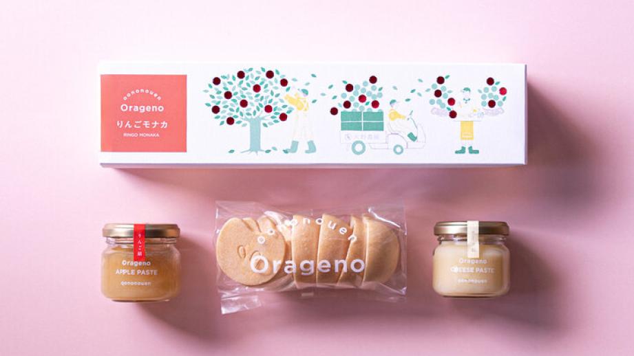 【福島】“くだもの”をたのしむスイーツ、大野農園の「りんごモナカ」