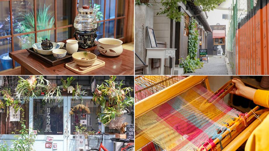 梅田の1駅隣とは思えない、レトロな下町情緒が残る中崎町♪冒険気分で路地裏をおさんぽ