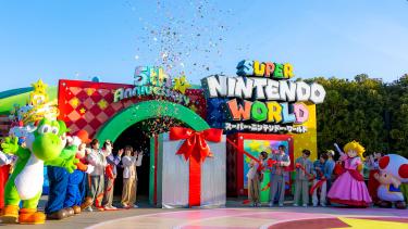 USJ 任天堂エリア開業5周年セレモニー（なにわ男子）