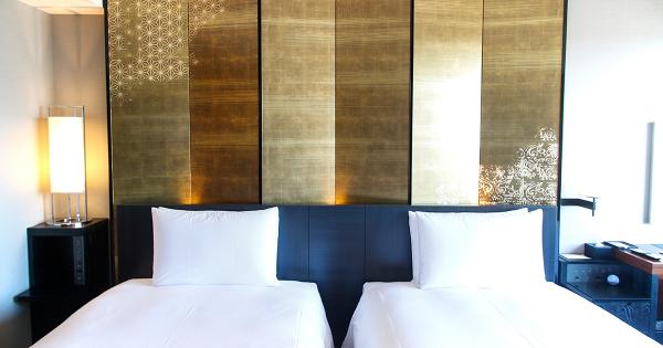 クラブツインのベッド