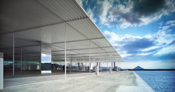 瀬戸内国際芸術祭　妹島和世＋西沢立衛 / SANAA  海の駅「なおしま」