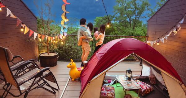 ルーシーキキ 子連れグランピング