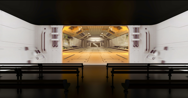 「DMMかりゆし水族館」の「はいさいゲート」