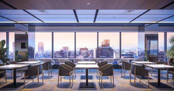 2023年初春　ホテル最上階に移設する「クラブラウンジ」