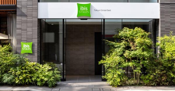 ビススタイルズ東京銀座Eastのエントランス