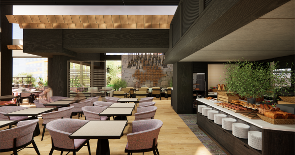 稀有なガーデンも！「グランドハイアット福岡」クラブラウンジが10月リニューアル