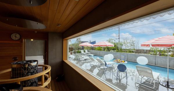 淡路島「KAMOME SLOW HOTEL THE COMPACT」サウナ＆韓国鍋プラン