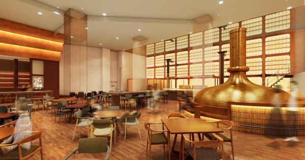 「YEBISU BREWERY TOKYO」のタップルームエリア イメージ