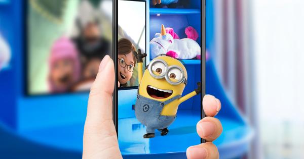 「ホテル ユニバーサル ポート」ミニオンARフィルター