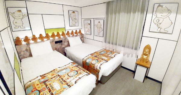 「変なホテル大阪 心斎橋」に幸福の神様「ビリケンさん」のコラボルーム